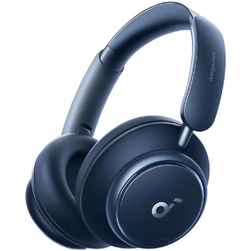 Compare Anker Soundcore Space Q45 OnEar Headphones, Active Noise Cancelling, Bluetooth, USB Charging, Builtin Microphone, Blue at KSA Price