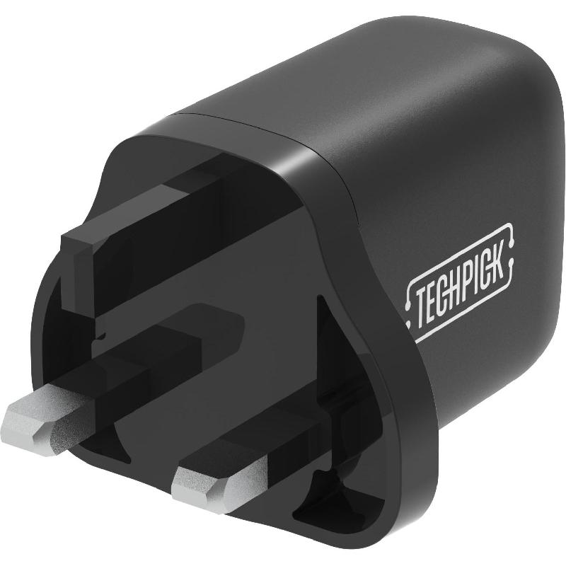 Compare Techpick Home Charger, Fast Battery Charging, 20 Watts, Black at KSA Price