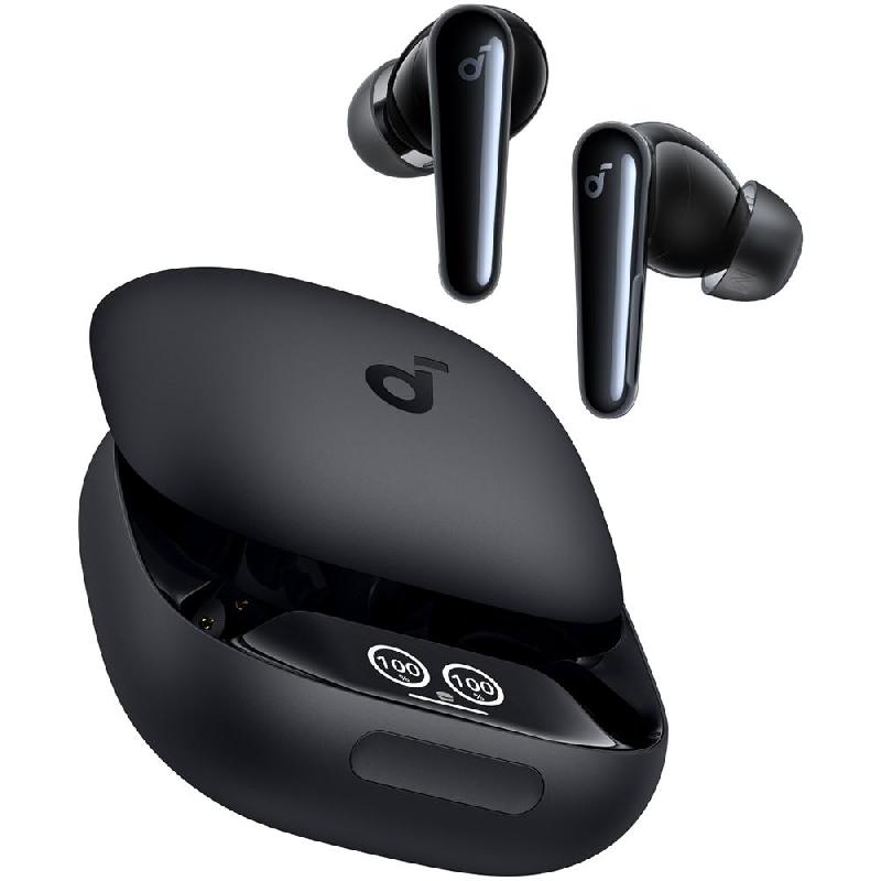 Compare Anker Soundcore Liberty 4 Pro Earbuds, Adaptive Noise Cancelling, Bluetooth, USBC Charging, Builtin Microphone, Black at KSA Price