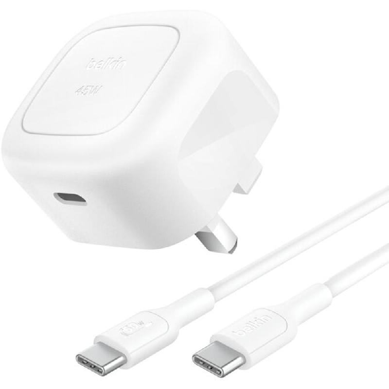 Belkin BoostCharge Wall Charger with USB-C Cable,…
