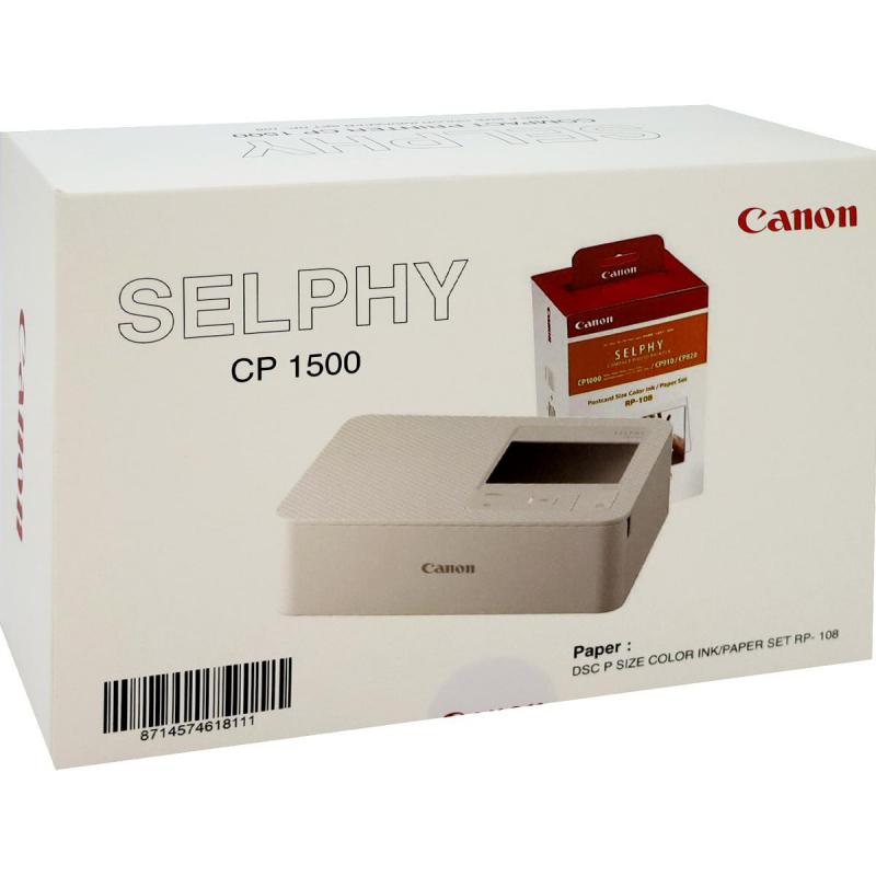 Canon SELPHY CP1500 + RP108 Dye Sublimation…