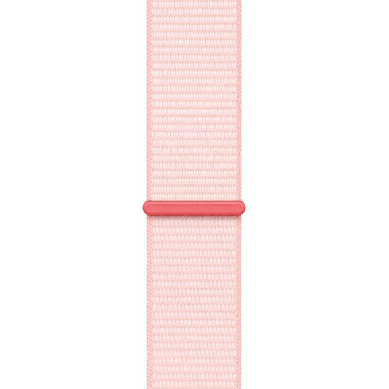 Compare Apple Sport Loop Wrist Strap, for Apple Watch Ultra 2Watch Series 10 46Watch Series 9 45Watch SE 44, Woven Nylon, Light Pink at KSA Price