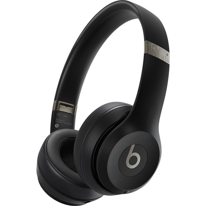 Compare Beats Solo4 Wireless OnEar Headphones, BluetoothWired Optional, 3.5 mm ConnectorUSB Charging, Builtin Microphone, Matte Black at KSA Price