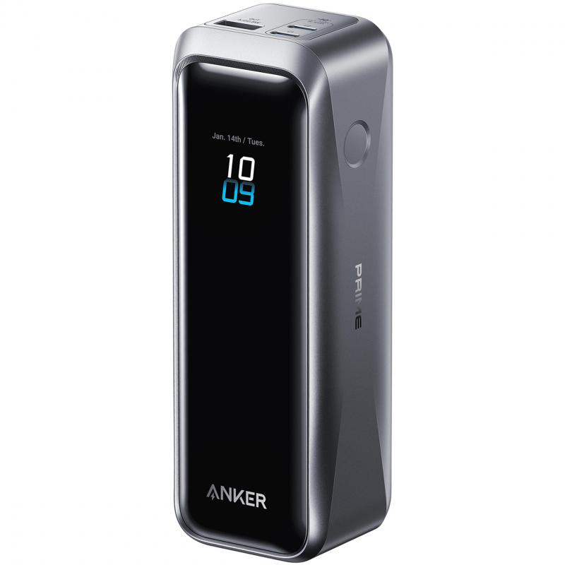 Compare Anker Prime 20K 220W Powerbank, Fast Battery Charging, 20000 mAh, 3 USB 1X USB2X USBC, Grey at KSA Price