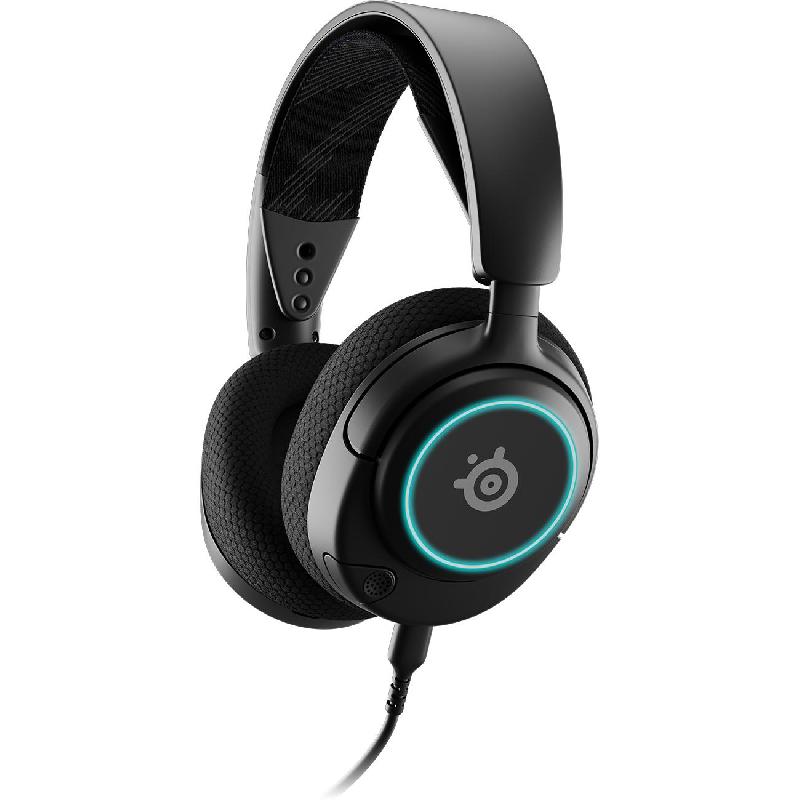 Compare SteelSeries Arctis Nova 3 Gaming Headset, Wired, USBC, Retractable Microphone, Black at KSA Price