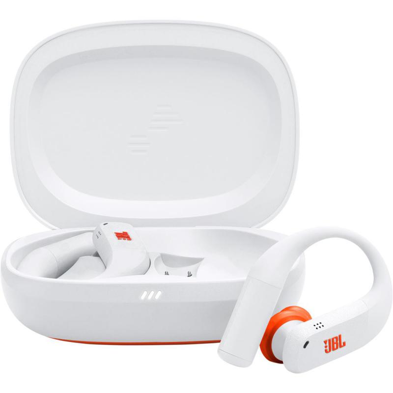 Compare JBL Endurance Peak 4 Earbuds, Adaptive Noise Cancelling, Bluetooth, USB Charging, Builtin Microphone, White at KSA Price