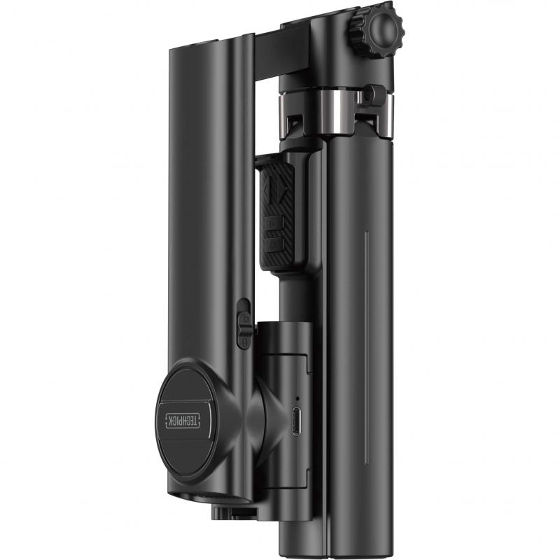 Compare Techpick SingleAxis Stabilizer Smartphone Camera Accessory, Universal, for Most Devices, Black at KSA Price
