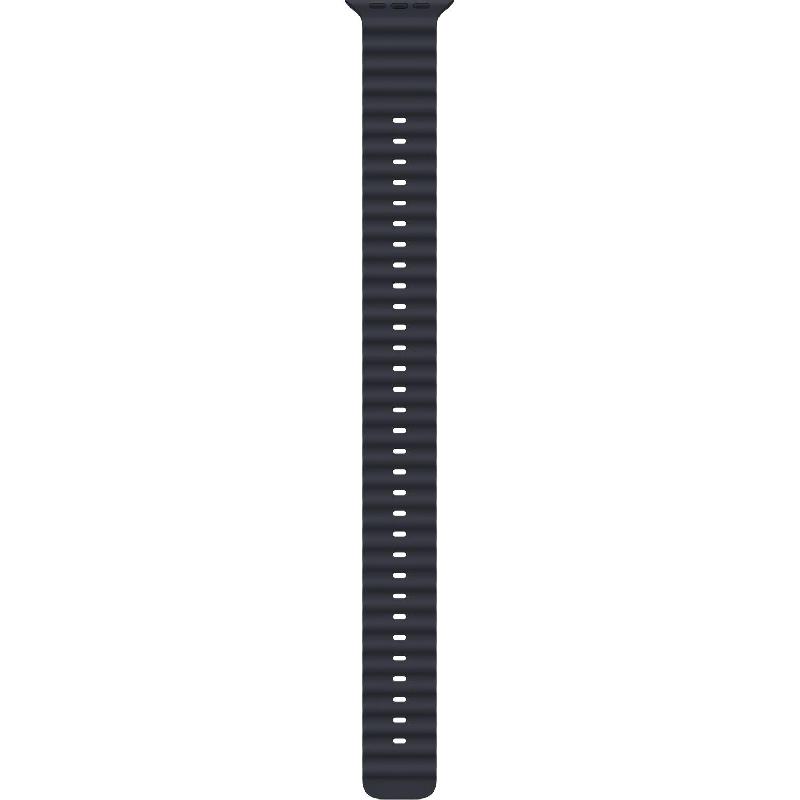 Compare Apple Ocean Band Extension Wrist Strap, for Apple Watch UltraWatch Series 8 45Watch Series 7 45Watch Series 6 44, Fluoroelastomer, Extra Large Band Size, Midnight at KSA Price