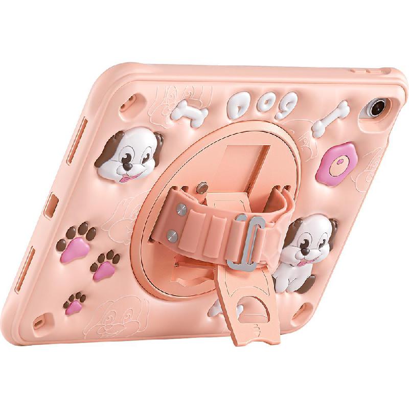 Compare Kadasic Cartoon Strap Back Cover Tablet Case for Kids, for iPad 10.9 10th Gen, Light Pink at KSA Price