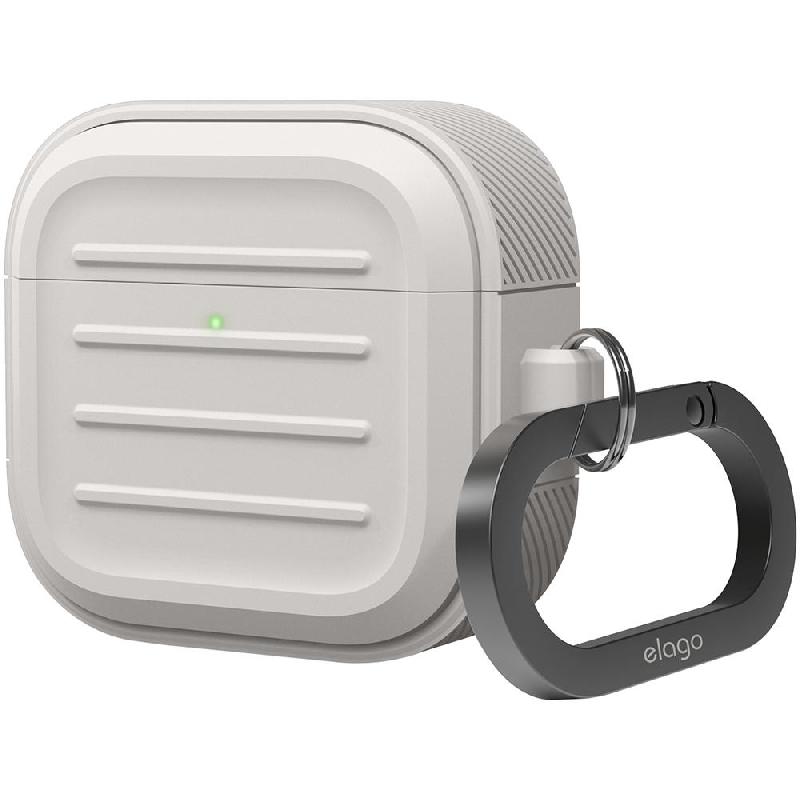 Compare Elago Armor Hang Earbuds Case, for Apple AirPods 4, Stone at KSA Price