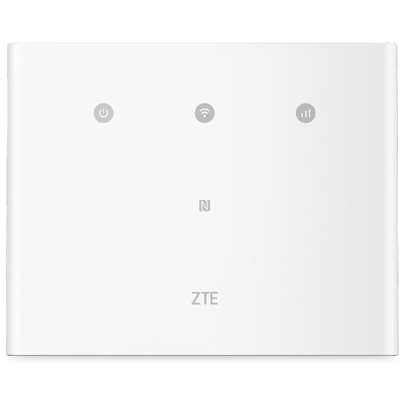 Compare ZTE MF296R 4G CPE Router, Wireless AC 802.11ac, Dual Band 2.4 GHz5 GHz, up to 64 Devices, 4 Port LAN, White at KSA Price