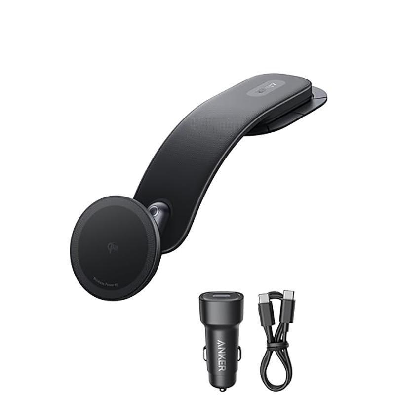 Compare Anker MagGo 15W Qi2 Wireless Car Charger, Qi2, 15 Watts, Black at KSA Price