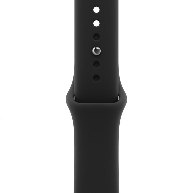 Compare Apple Sport Band Wrist Strap, for Apple Watch SE 40 3rd GenWatch SE 40 2nd Gen, Rubber, SmallMedium Band Size, Black at KSA Price