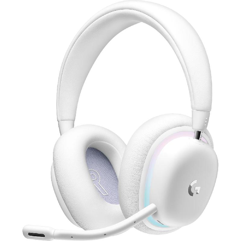 Compare Logitech G735 Gaming Headset, Noise Reduction, Bluetooth, USBC, Detachable Microphone, White at KSA Price