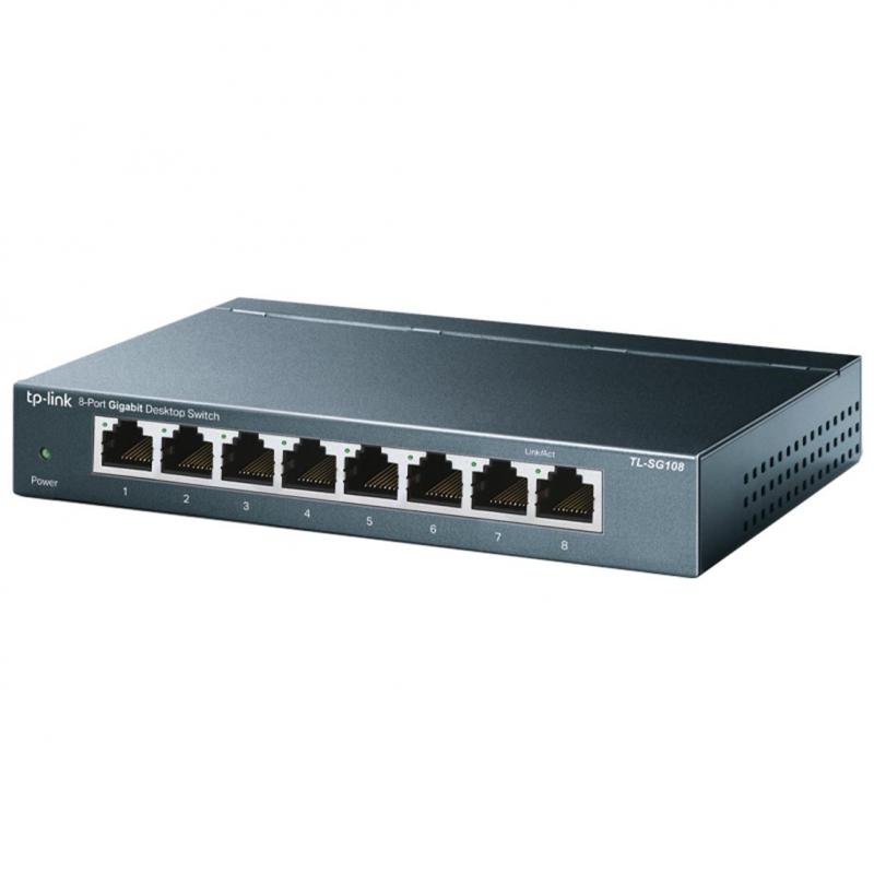 Compare TPLink TLSG108 Network Switch, 8 Port LAN, 8 Port GbE at KSA Price
