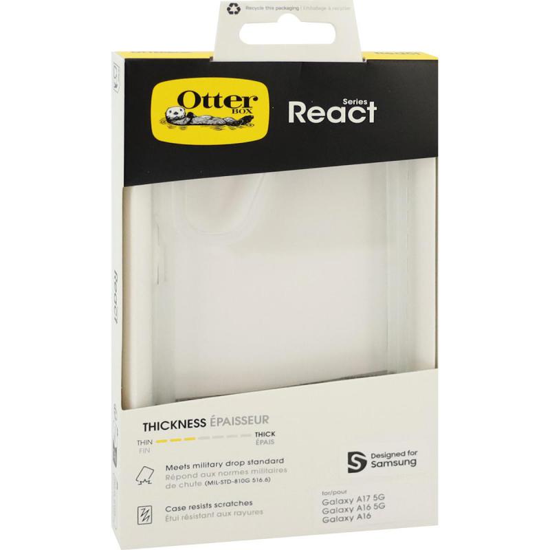 Compare OtterBox React Back Cover Mobile Case, for Samsung Galaxy A17 5GGalaxy A17 4G, Clear at KSA Price