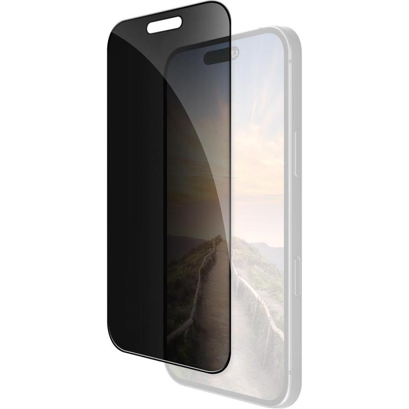 Compare DBRAMANTE1928 Ecoshield Privacy Smartphone Screen Protector, for iPhone 17 Pro Max, Recycled rPET, Curved Black Edge, Antimicrobial, Antifingerprint at KSA Price