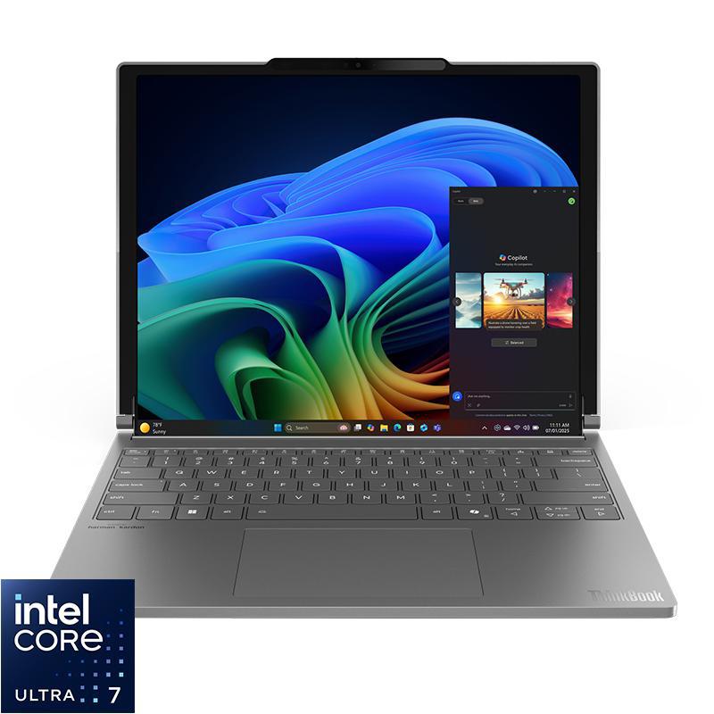 Compare Lenovo ThinkBook Plus G6 Laptop, AI with CoPilot+, Roll In: 14Roll Out: 16.7, Intel Core Ultra 7, 32 GB RAM, 1 TB M.2 NVMe PCIe 4.0 SSD, Windows 11 Pro, Intel Arc Graphics at KSA Price