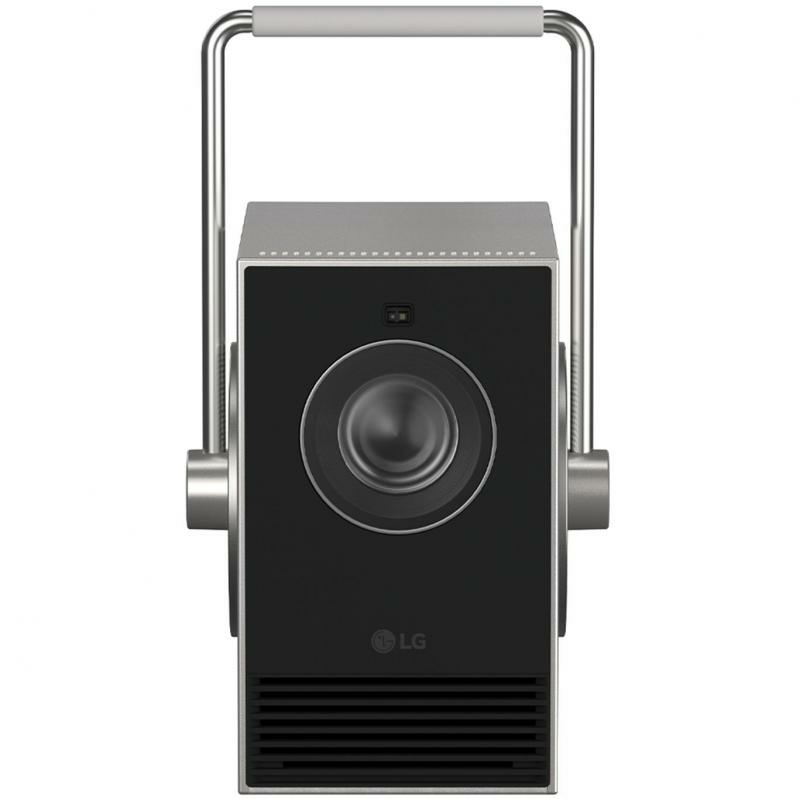 Compare LG CineBeam Q Portable Projector, Laser Illumination, 600 ANSI Lumens, 4K UHD 3840 X 2160 at KSA Price