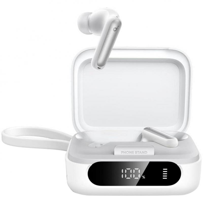 Compare Anker P41i Earbuds, Active Noise Cancelling, Bluetooth, Builtin Microphone, White at KSA Price