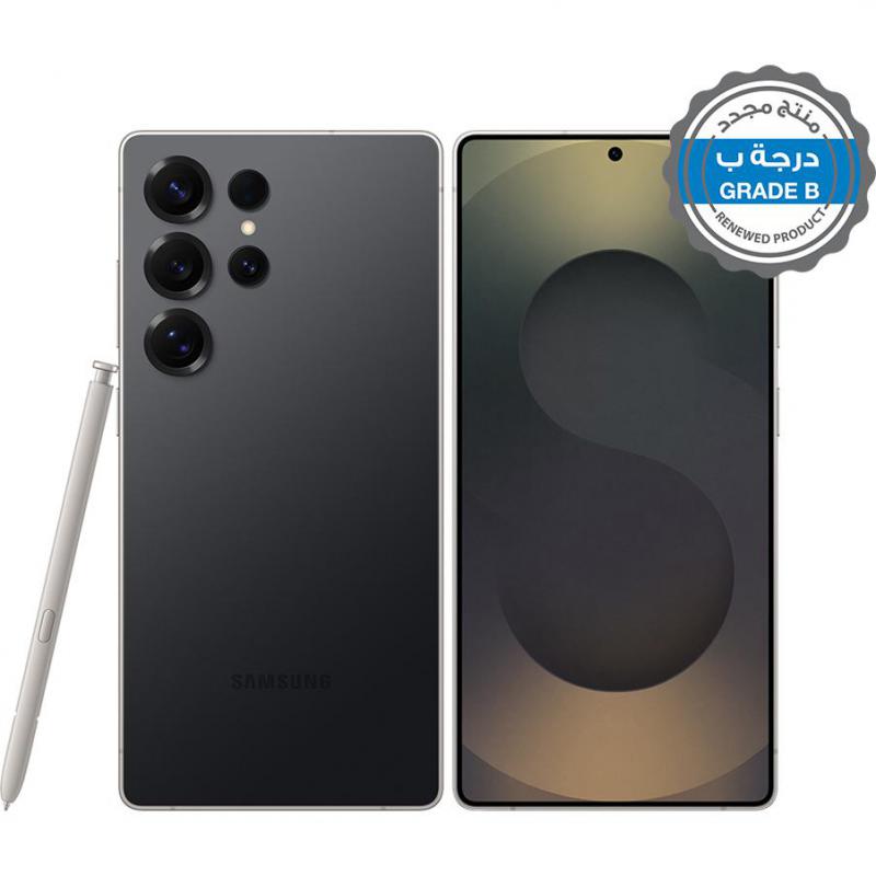 Compare Renewed Grade B Samsung Galaxy S25 Ultra, 512 GB, Titanium Jet Black, 5G at KSA Price