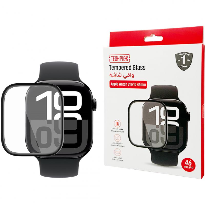 Techpick Curved Edge Smartwatch Screen Protector,…