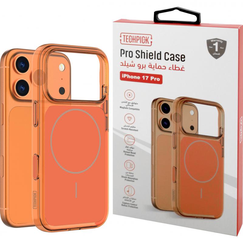 Techpick Pro Shield Back Cover Mobile Case with…