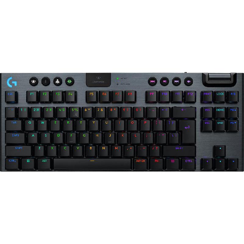 Compare Logitech G G915 X LIGHTSPEED TKL LowProfile Wireless Gaming Keyboard, BluetoothWireless 2.4 GHz RFWired, for Devices with WindowsmacOS, Black at KSA Price