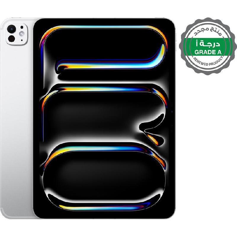 Compare Renewed Grade A Apple iPad Pro 11 M4 2024, Tablet  5G, 11, 1 TB, 10core CPU, Silver at KSA Price