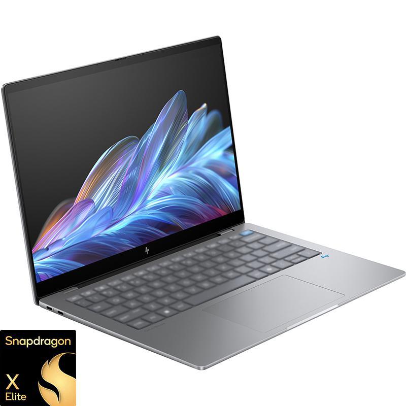 Compare HP OmniBook X Laptop, AI with CoPilot+, 14, Snapdragon X Elite, 16 GB RAM, 1 TB M.2 NVMe PCIe 4.0 SSD, Windows 11 with Windows 11 Copilot, Integrated Qualcomm at KSA Price