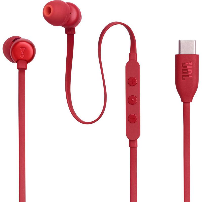 JBL Tune 310C In-Ear Earphones, Wired, USB-C, In-line…