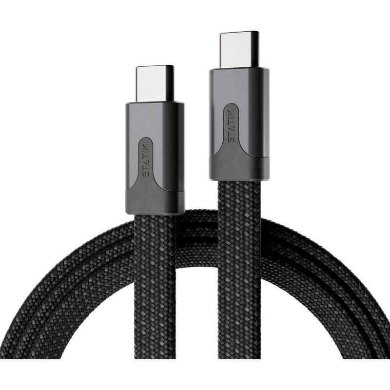 Compare STATIK MagStack Slim Pro USBC to USB C Sync & Charge Cable, 2.00 m  6.56 ft , Black at KSA Price