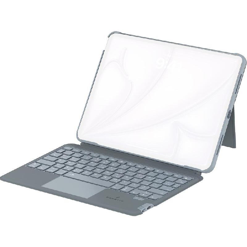 Compare SMARTIX Tablet Keyboard Case, Bluetooth, for iPad Air 13 M2  2024for iPad Pro 12.9  2022iPad Pro 12.9  2021, Grey at KSA Price