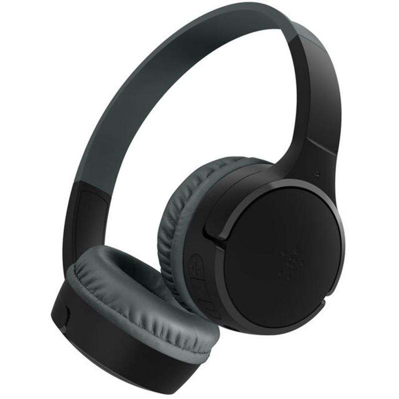 Compare Belkin SoundForm Mini OnEar Headphones, Bluetooth, USB Charging, Builtin Microphone, Black at KSA Price
