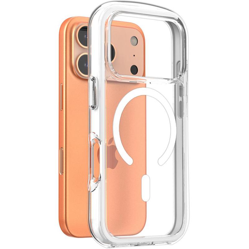 Compare Araree DUPLE M AIR Back Cover Mobile Case with MagSafe, for iPhone 17 Pro, Clear Matte at KSA Price