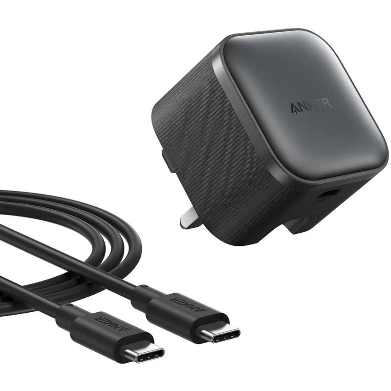 Compare Anker Nano Charger 45W with USBC Cable, PowerIQ 3.0, 45 Watts, Single USBC, Black at KSA Price