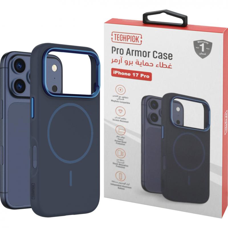 Techpick Pro Armor Back Cover Mobile Case with…