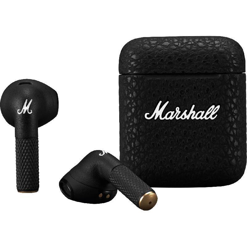 Compare Marshall Minor III Earbuds, Bluetooth, USB Charging, Builtin Microphone, Black at KSA Price