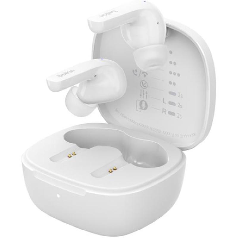 Belkin SoundForm Motion Earbuds, Bluetooth, USB-C,…