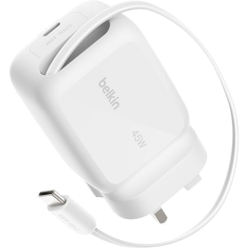 Belkin BoostCharge 45W Wall Charger with USB-C…