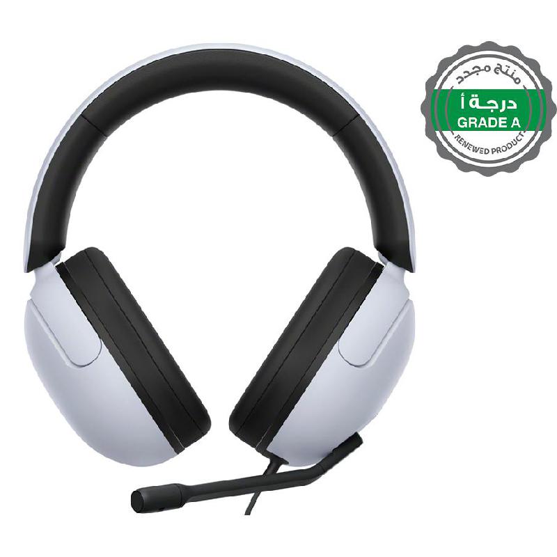 Compare Renewed Grade A Sony INZONE H3 Gaming Headset, Active Noise Cancelling, Wired, 3.5 mm ConnectorUSB, Unidirectional Microphone, WhiteBlack at KSA Price