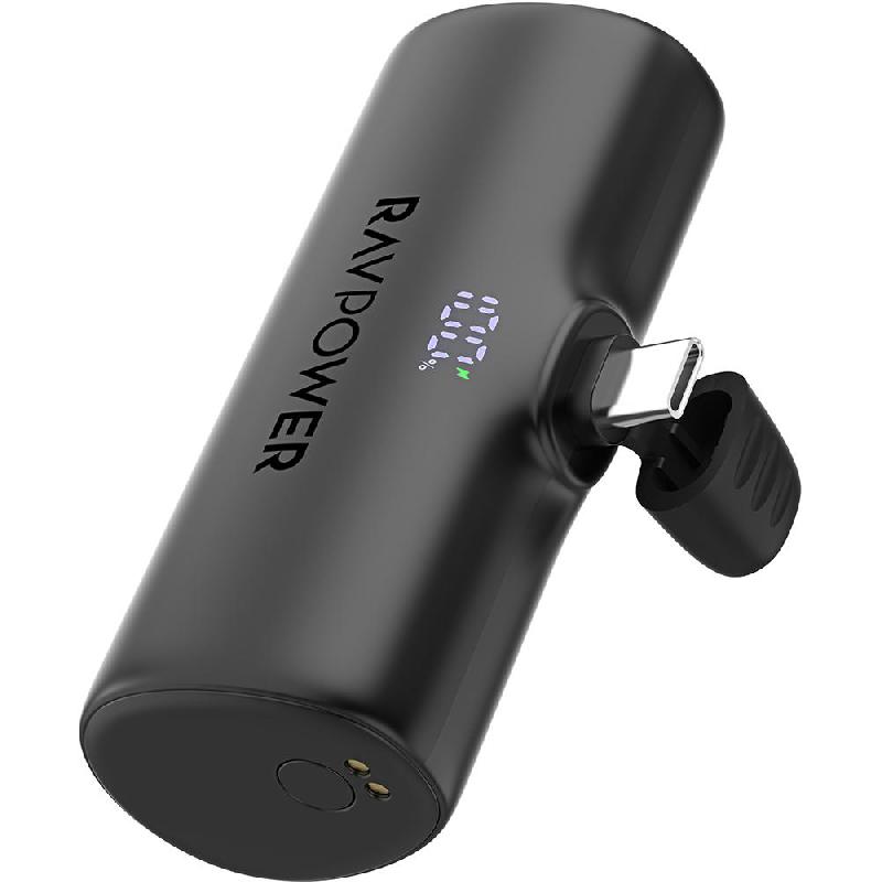 RAVPower Nano 5000 mAh 20W Built-In USB-C Connector…