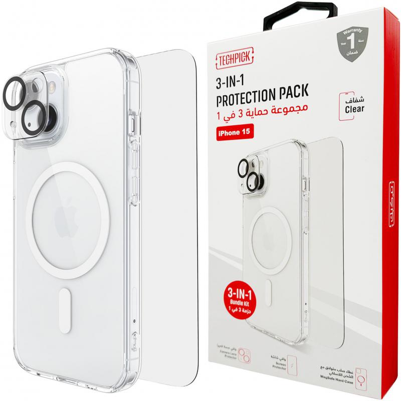Techpick 3-in-1 Protection Pack MagSafe Hard Case…