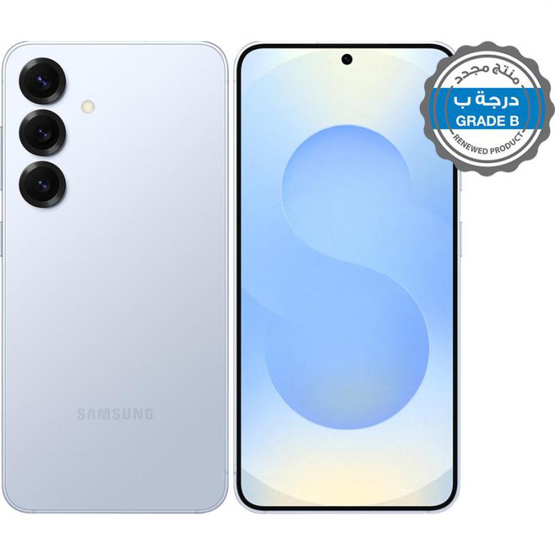 Compare Renewed Grade B Samsung Galaxy S25, 256 GB, Icy Blue, 5G at KSA Price