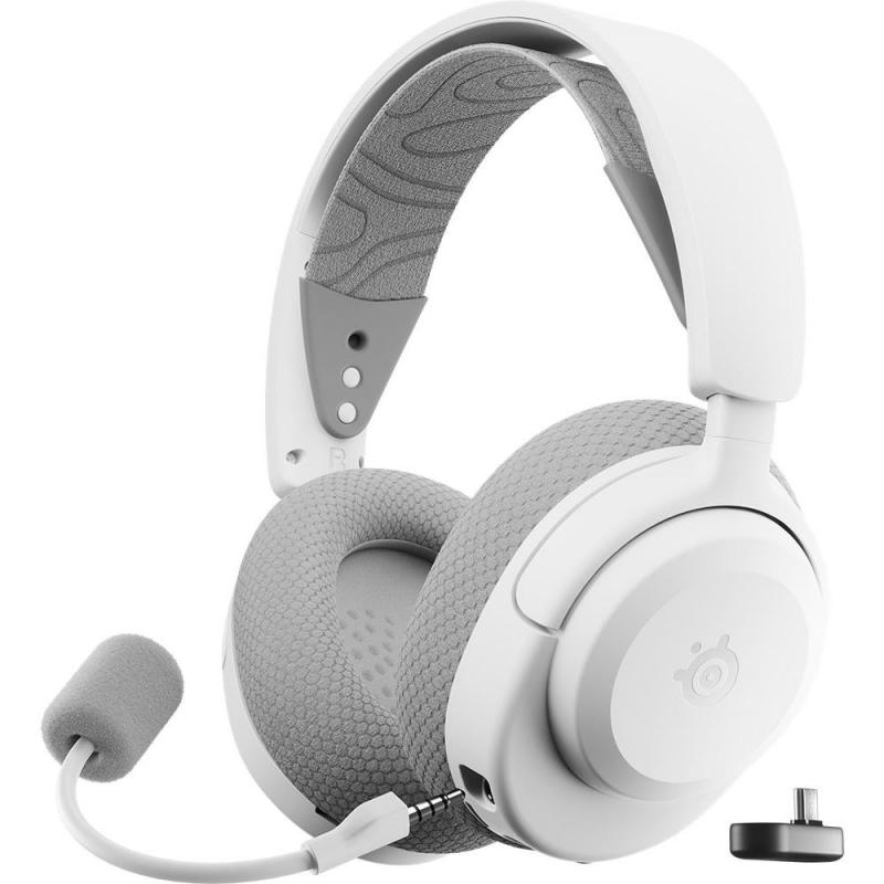 Compare SteelSeries Arctis Nova 3P Gaming Headset, Passive Noise Isolation, BluetoothWireless, USBC, Detachable Microphone, White at KSA Price