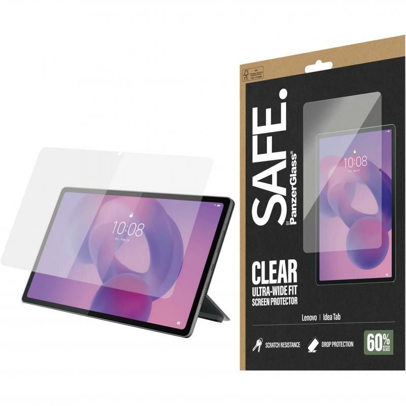 PanzerGlass SAFE Ultra-Wide Fit Tablet Screen Protector,…