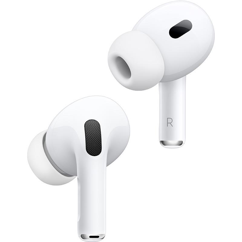 Compare Apple AirPods Pro 2nd Gen USBC Earbuds, Active Noise Cancelling, Bluetooth DeviceMagSafe Charging Case, USBC, Builtin Microphone, White at KSA Price
