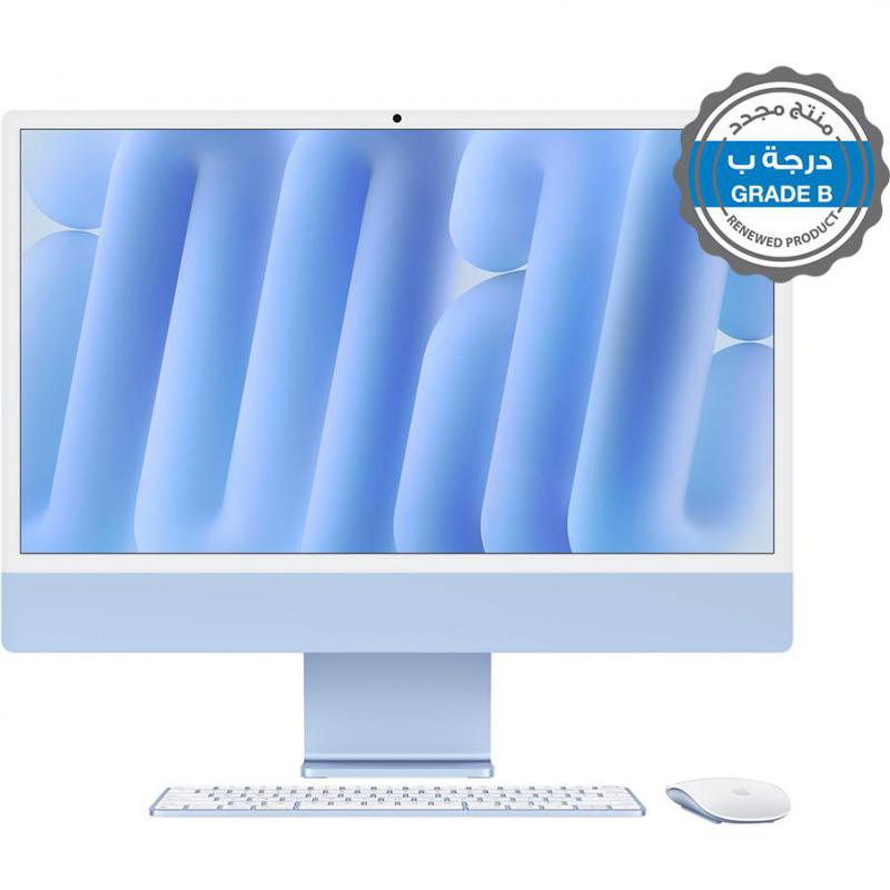 Compare Renewed Grade B Apple iMac Desktop Computer, 24, M4 10core CPU, 10core GPU, 256 GB SSD, 16 GB RAM at KSA Price