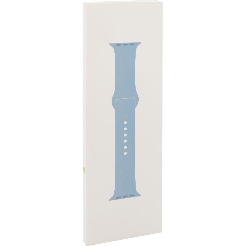 Compare Apple Sport Band Wrist Strap, for Apple Watch Series 10 42Watch Series 9 41Watch SE 40, Fluoroelastomer, SmallMedium Band Size, Light Blue at KSA Price