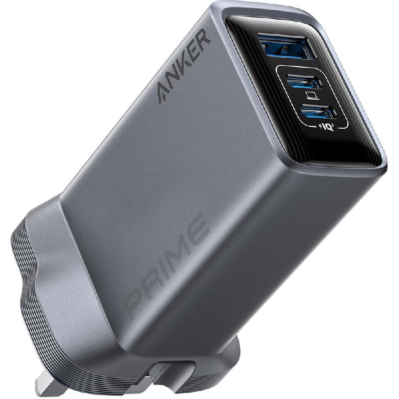 Anker Prime Charger (100W, 3 Ports, GaNPrime),…